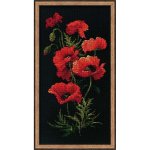 Poppies Counted Cross Stitch Kit (image for) Poppies Counted Cross Stitch Kit